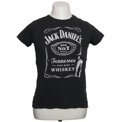 T-shirt (Sort) fra Jack Daniels Bomuld, Elastan