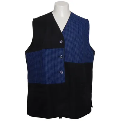 Gilet de costume (Noir, Bleu) de C.H.I.C.C Polyester
