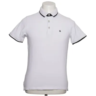 Polo shirt (White, Black) from Jack & Jones Cotton