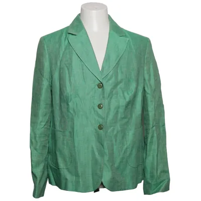 Blazer (Green) from HighMoor Linen, Viscose