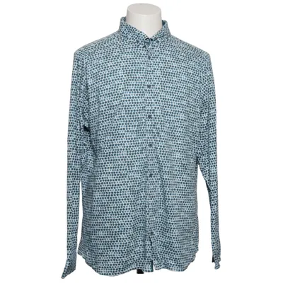 Skjorta (Blå, Vit, Flerfärgad) från Desoto Bomull