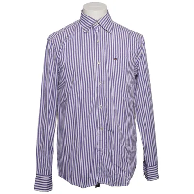 Buttondown-skjorta (Blå, Vit) från State of Art Bomull