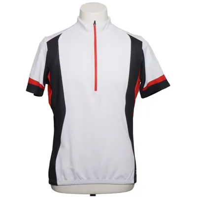 Bicycle shirt (White, Black, Red) from BTWIN Polyester