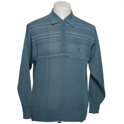 Sweater (Blue) from Daxon Polyester