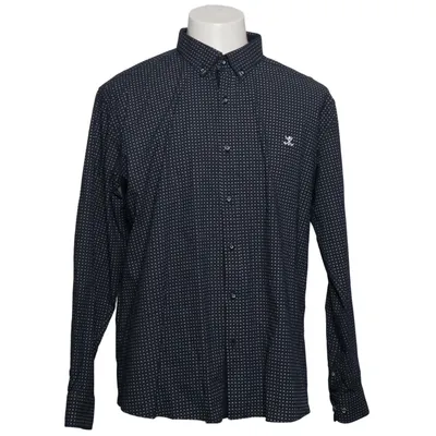Shirt (Blauw, Wit) van Sir Raymond Tailor Katoen, Elastaan