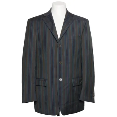 Blazer (Bleu, Marron, Vert) de René Lezard Acétate, Viscose, Laine