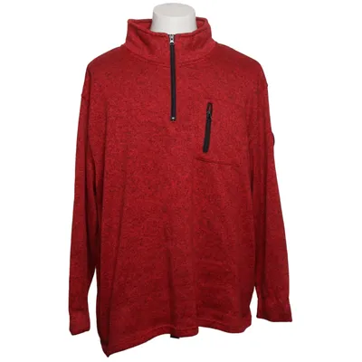 Fleecetröja (Röd) från Atlas for Men Polyester