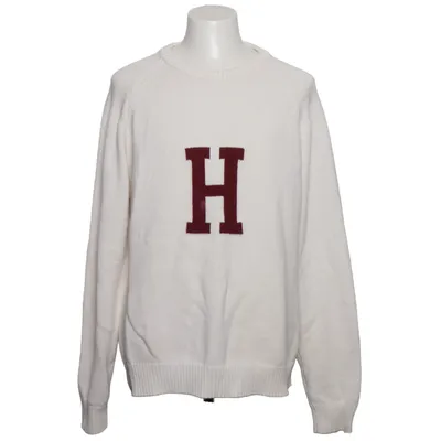 Sweater (White, Red) from The Collection Acrylic, Cotton
