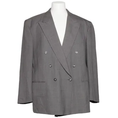 Blazer (Gray) from Turo Tailor Polyester, Viscose, Wool