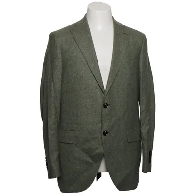 Blazer (Green) from DAKS London Cupro, Silk, Wool