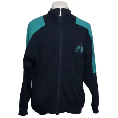 Trainingsjack (Blauw, Groen) van Schneider Katoen, Polyamide