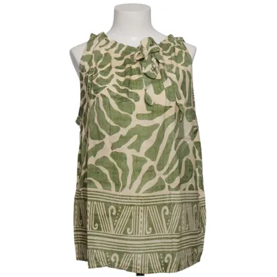 Top (Grøn, Beige) fra Strand