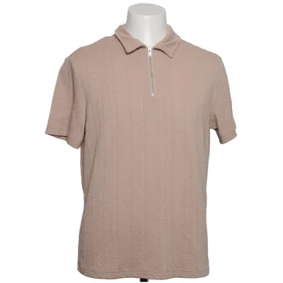 Polo (Beige) de Manfinity Élasthane, Polyester