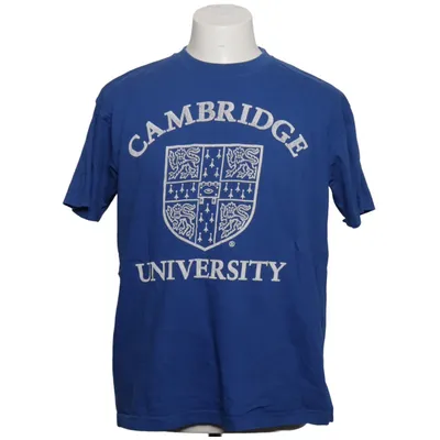 T-shirt (Blauw, Wit) van University of Cambridge