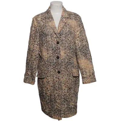 Coat (Beige, Gray, Brown) from Denim & Co Cotton, Elastane, Polyester