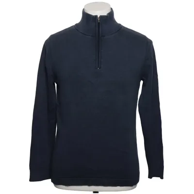 Sweater (Blue) from Shaping New Tomorrow Cotton, Lyocell