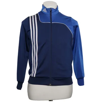 Træningsjakke (Blå, Hvid) fra Adidas