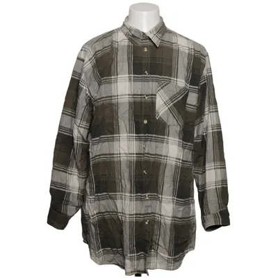 Flannel shirt (Gray, Green) from Fashion and Style Cotton