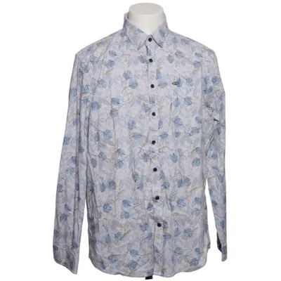 Shirt (Blue, White, Beige) from Engbers Cotton, Elastane
