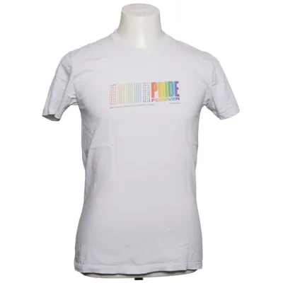 T-shirt (White, Multicolored) from Next Level Apparel Cotton