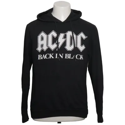Sweat à capuche (Noir) de ACDC Coton, Polyester
