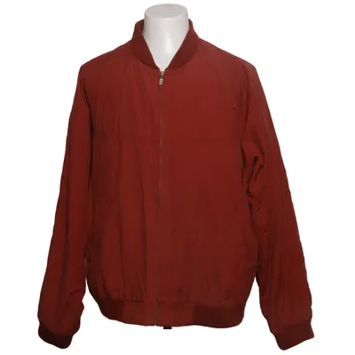 Bomberjacke (Rot, Grün) von St Michael Acryl, Baumwolle, Polyamid, Polyester