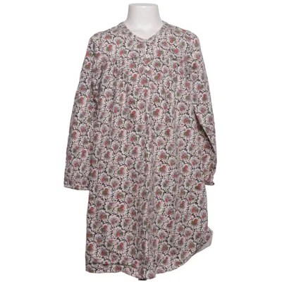 Dress (White, Multicolored) from Varför Därför Cotton