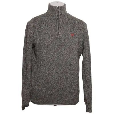 Trui (Grijs) van Crew Clothing Co. Katoen