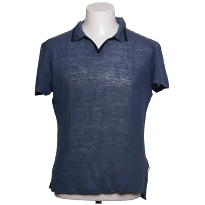 Polo shirt (Blue) from Orlebar Brown Linen, Polyester