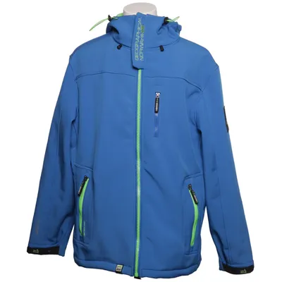 Softshell jacket (Blue, Green) from Geographical Norway Elastane, Polyester