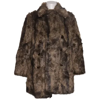 Pelsjakke (Brun, Beige) fra Kara
