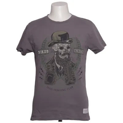 T-shirt (Gris) de Kingkerosin Coton