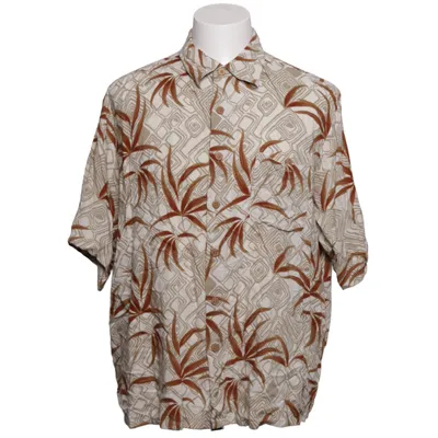 Chemise à manches courtes (Blanc, Beige, Marron) de Puritan Viscose