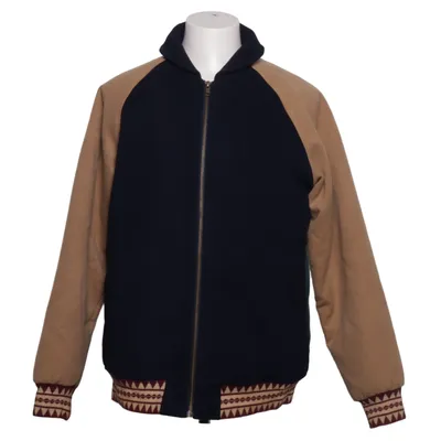 Varsity jacket (Blue, Beige, Multicolored) from Mishka Polyester, Viscose