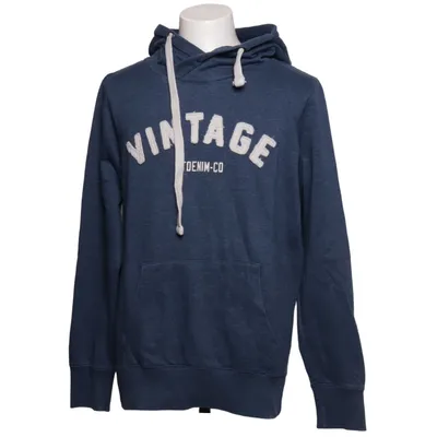 Hoodie (Blue) from TTdenim Cotton, Polyester