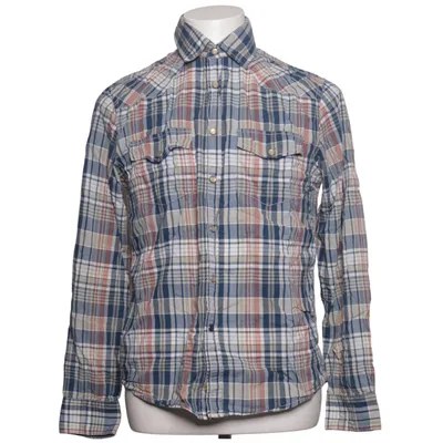 Flannel skjorte (Blå, Hvid, Flerfarvet) fra Jachs