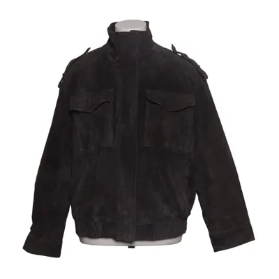 Läderjacka (Brun) från Zara Leather Collection Skinn, Polyester