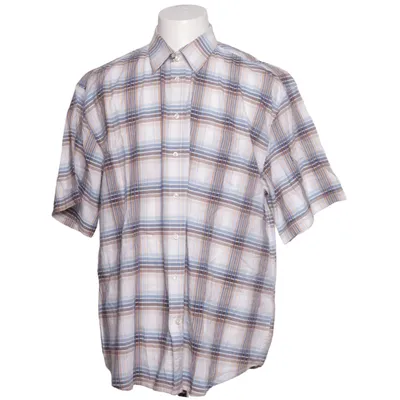 Chemise à manches courtes (Bleu, Blanc, Marron) de Men + Coton