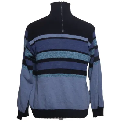 Sweater (Blue, Black, Multicolored) from Mens Wear Acrylic, Wool