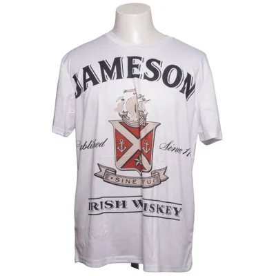 T-shirt (Wit, Meerkleurig) van Jameson Elastaan, Polyester
