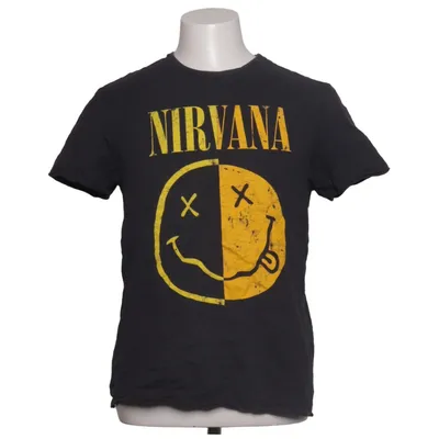 T-shirt (Gray, Yellow) from Amplified Cotton