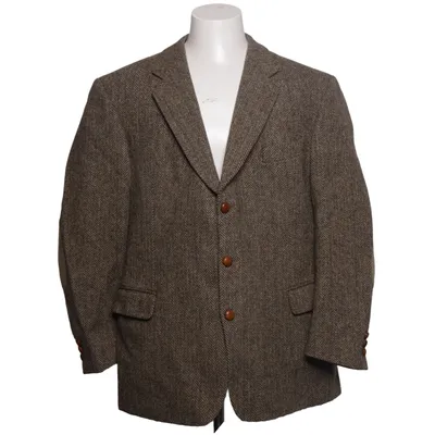 Blazer (Brown) from Harris Tweed Wool