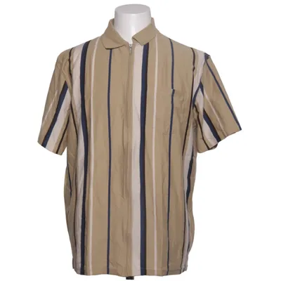 Kortärmad skjorta (Beige, Blå, Vit) från Rick Armand Bomull, Polyester