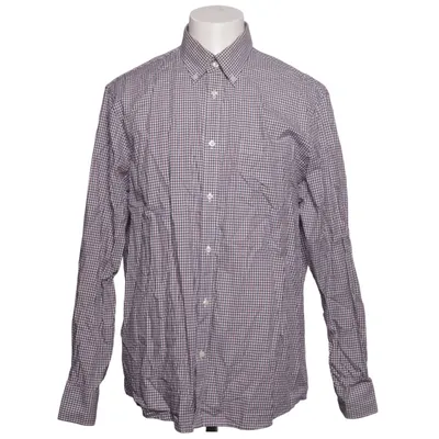 Chemise (Blanc, Bleu, Rouge) de Luca D'Altieri Coton