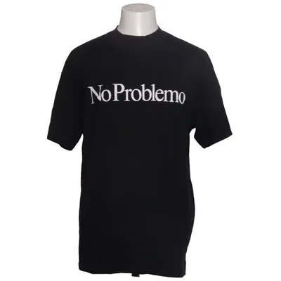 T-shirt (Zwart) van Aries Katoen