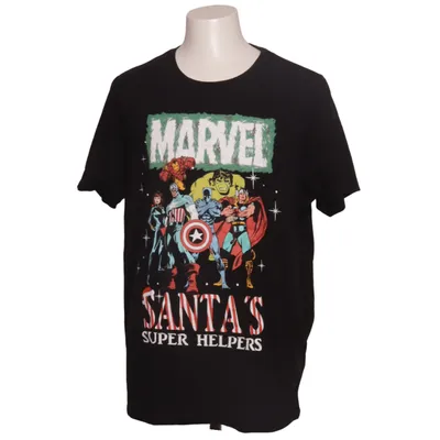 T-shirt (Schwarz, Mehrfarbig) von Marvel Baumwolle