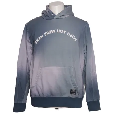 Sweat à capuche (Bleu, Gris) de WeSC Coton