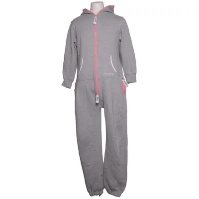 Grenouillère (Gris, Rose) de Zipups