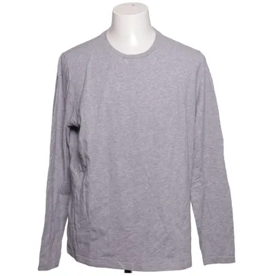 Long sleeve T-shirt (Gray) from Essentials by Tchibo Elastane, Organic cotton
