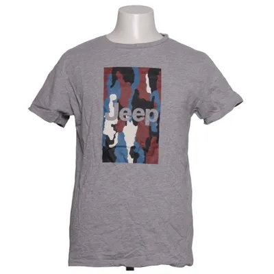T-shirt (Gris, Multicolore) de Jeep Coton, Viscose